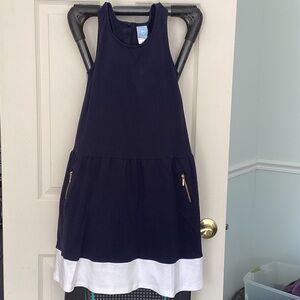 bella bliss Navy and White Casual Dress